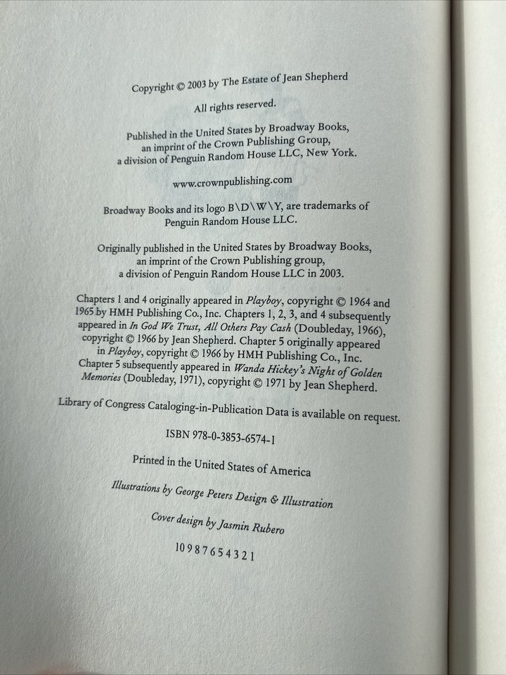 A Christmas Story Jean Shepherd The Book That Inspired The Movie