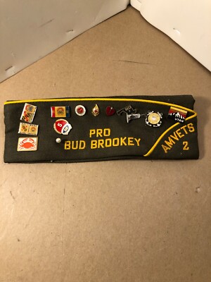 veterans of foreign wars hat Korea, Vietnam, Frederick MD. Pro Bud Brookey