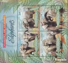 uganda 2969-2972 Sheetlet (complete issue) unmounted mint / never hinged 2012 Fl