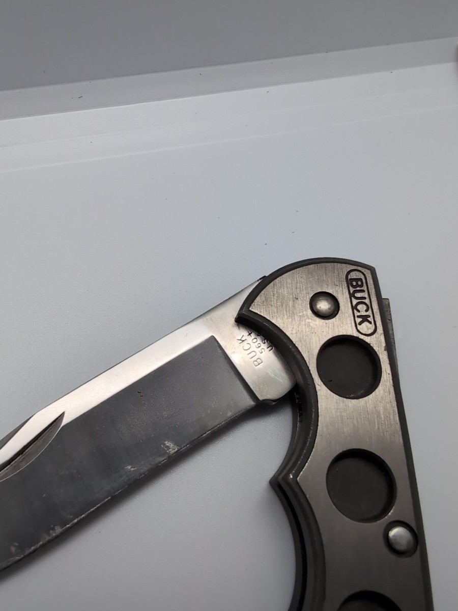 Buck - 560+ - Titanium Lockback - Vintage 1990s | eBay