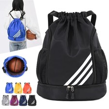 Sports Basketball Backpack Travel Outdoor Waterproof Sports Bag Basketball Pouch
