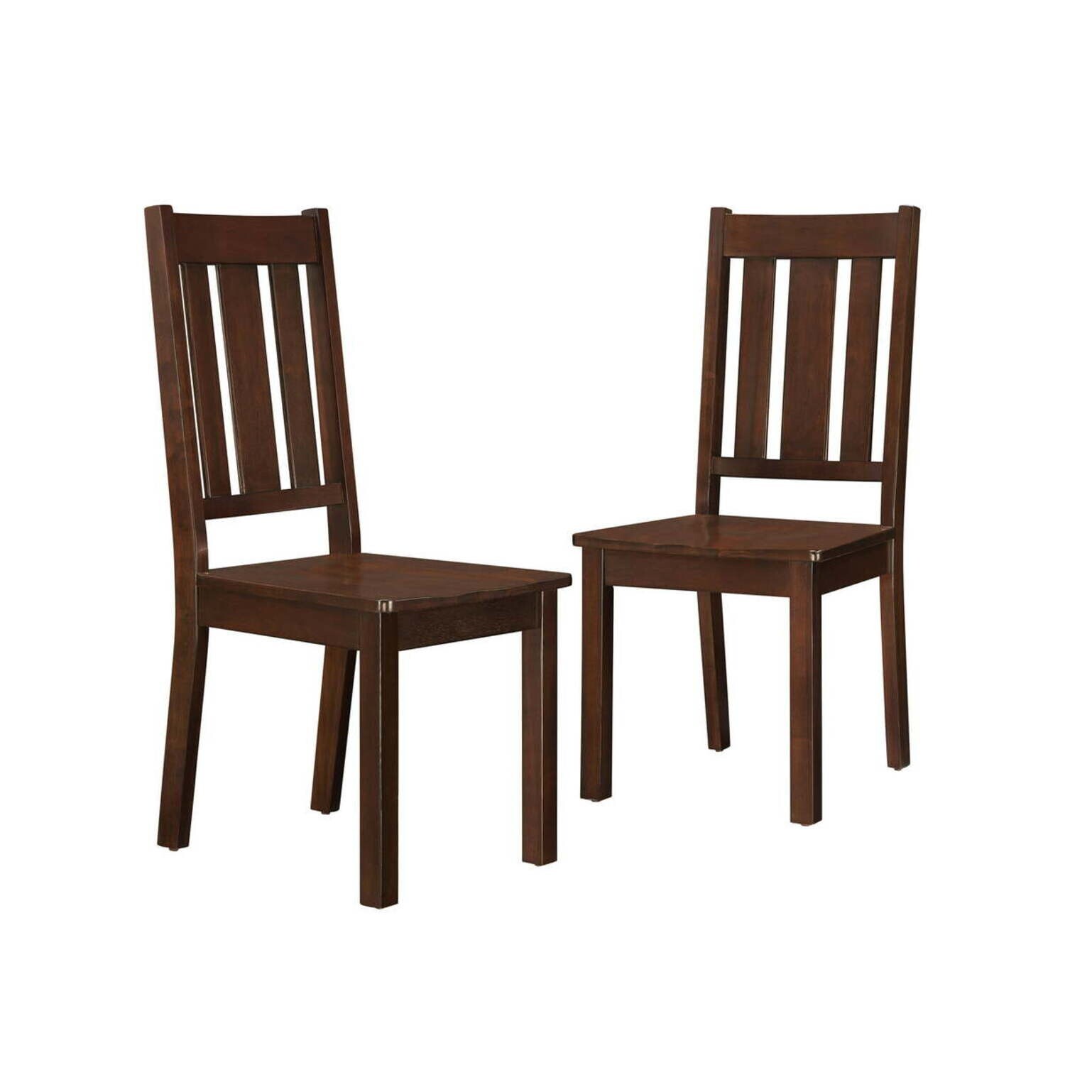 7 Piece Dining Room Set Wooden Kitchen Table & 6 Chairs Contemporary