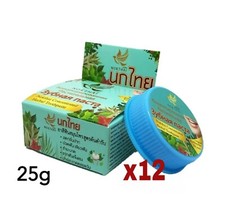 NOKTHAI 5 Star 4A Herbal Toothpaste Concentrated Formula Original 25g x 12