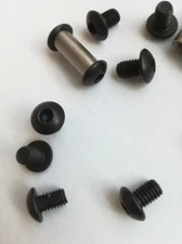 16.4mm ~24.5mm Knife Handle hex Screws Suitable for 6mm hole black (SH06)