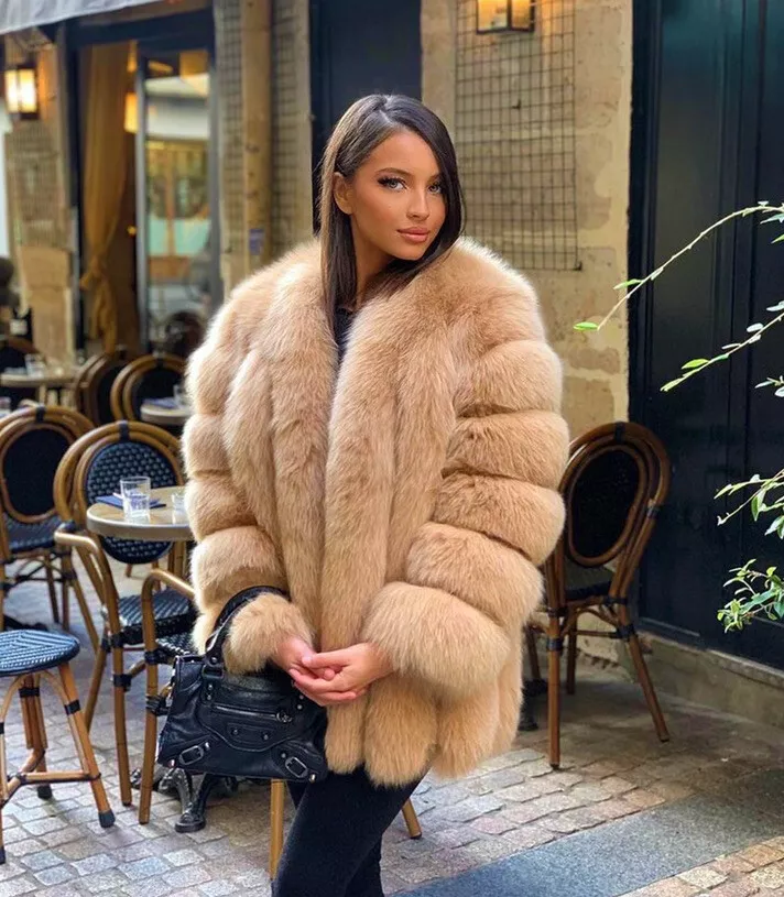 Fox clearance fur coat