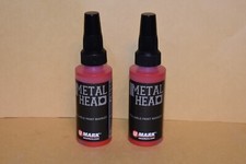 2 Red Metal Head 4mm Paint Marker 2Oz Crafts Metal Wood Marking Auto Salvage 