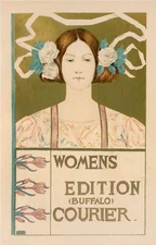 Affiche Américaine pour la 'Women's Edition Buffalo Courier' - Alice R Glenny