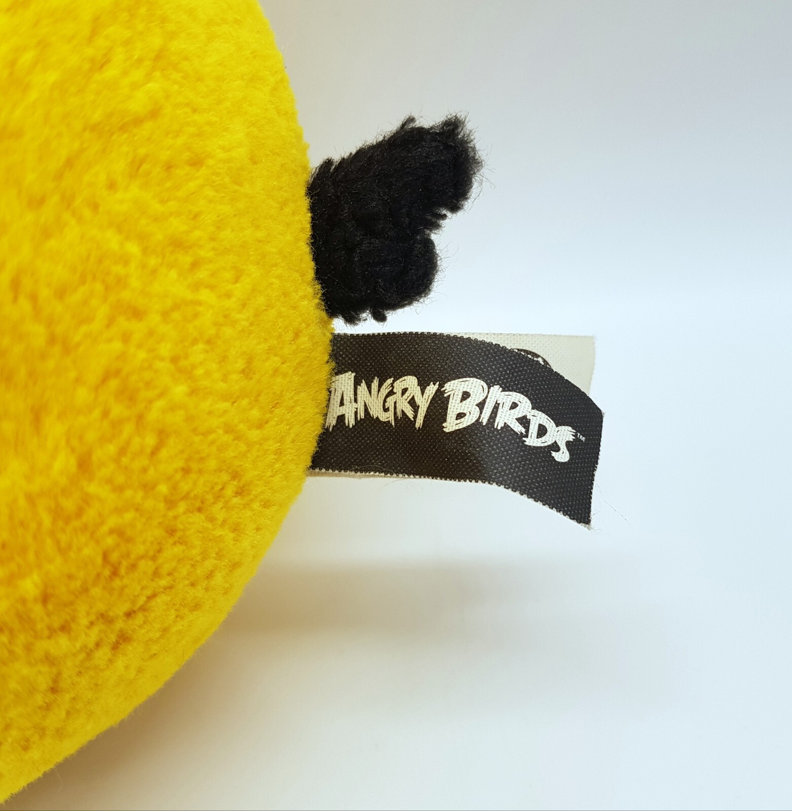 Angry Birds Bubbles Bird Soft Toy Plush 6" 2012 Yellow Globe Orange