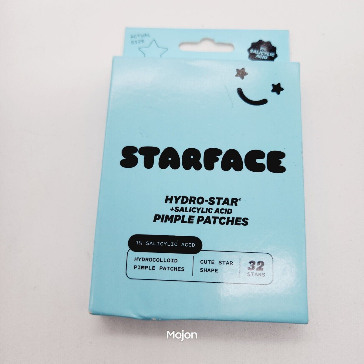 【セット】　STARFACE hydro-star 水色　ケース、パッチ 32枚 Starface Hydro-Star Salicylic Acid Patches + Big Blue