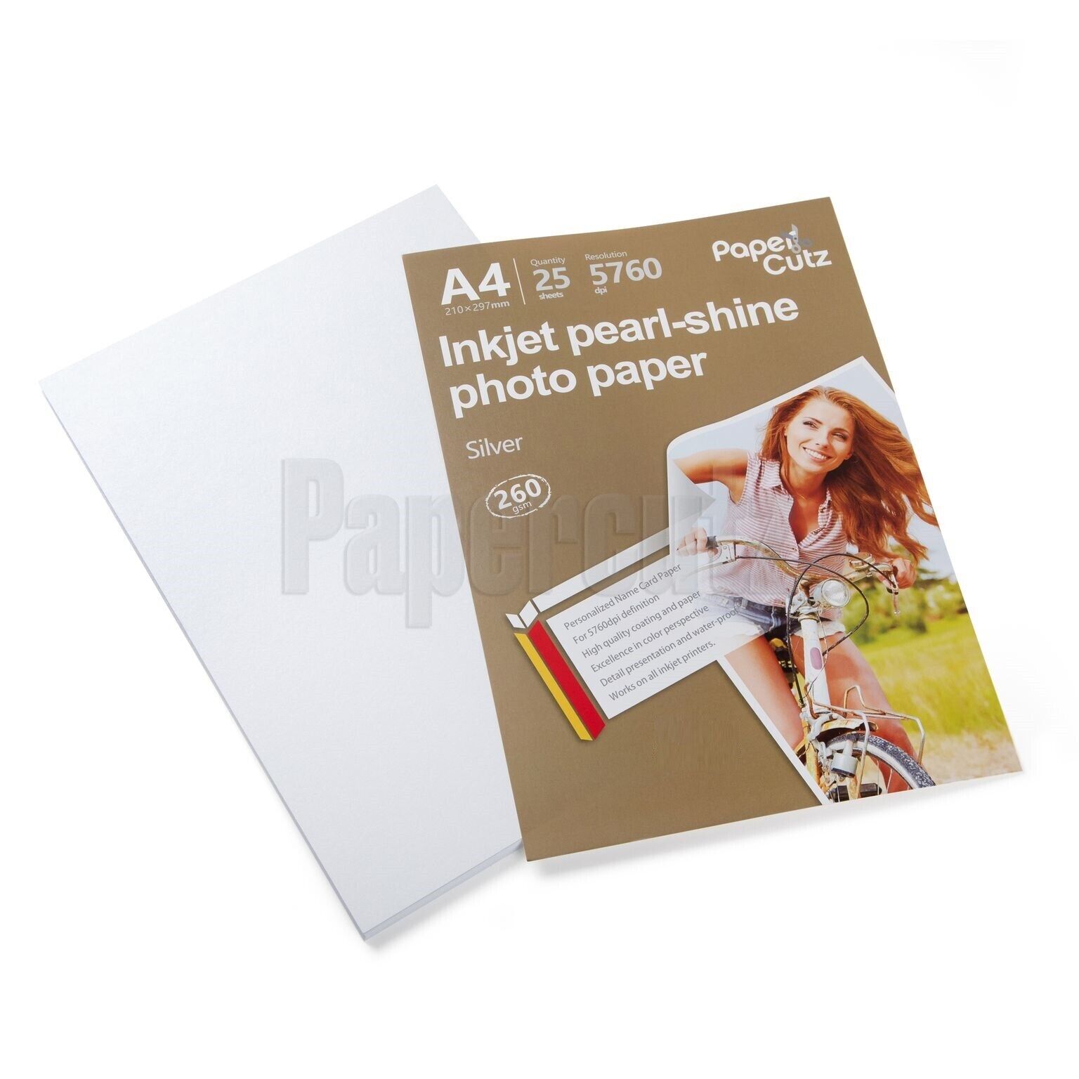A4 A3, PaperCutz Pearl & Shimmer Pearlescent Paper, Card, Double Sided