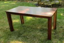 Solid Walnut table/desk Rubio Monocoat and N3 Nano Ceramic Finish