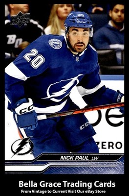2023-24 Upper Deck Nick Paul #163 Tampa Bay Lightning NHL Hockey 