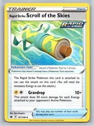 Rapid Strike Scroll of the Skies 151/198 Chilling Reign Uncommon