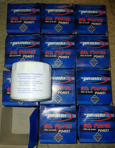 Case of 12 Engine Oil Filter Pronto PO4651 For CHRYSLER, FORD, DODGE, PH2 - Picture 4 of 5