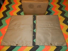 Lot of 2 Pipe Insulation Covers 14" x 18" Sand Color New