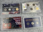 LOT OF 4 Nickel Coin Collections