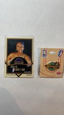 2003 Fleer Ultra WNBA This Is Who I am Lisa Leslie Game Worn Jersey & Sparks Pin