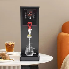 110V 2500W 10L Electric Water Boiler, Commercial Hot Water Dispenser W/Drip Tray