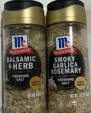 2 McCormick Finishing Salt Smoky Garlic Rosem...