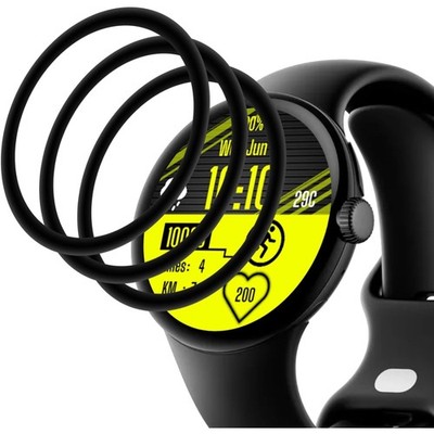 Schutzglas Pixel Watch 4 41mm Panzerfolie 3D Hartglas Blasenfrei