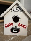 GA Bulldog Football Fan Bird HOUSE NEW  CUSTOM WOOD  GIFT CHRISTMAS GO DAWGS — photo 4