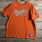 Orioles Shirt Mens Extra Large Crewneck Nike Orange Short Sleeve