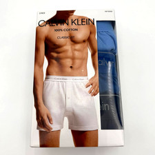 Calvin Klein Knit Boxer 3 Pack Men's Size S Classic Fit 100 Cotton