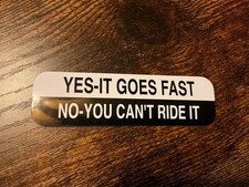 Motorcycle Sticker For Helmets Or Toolbox 734