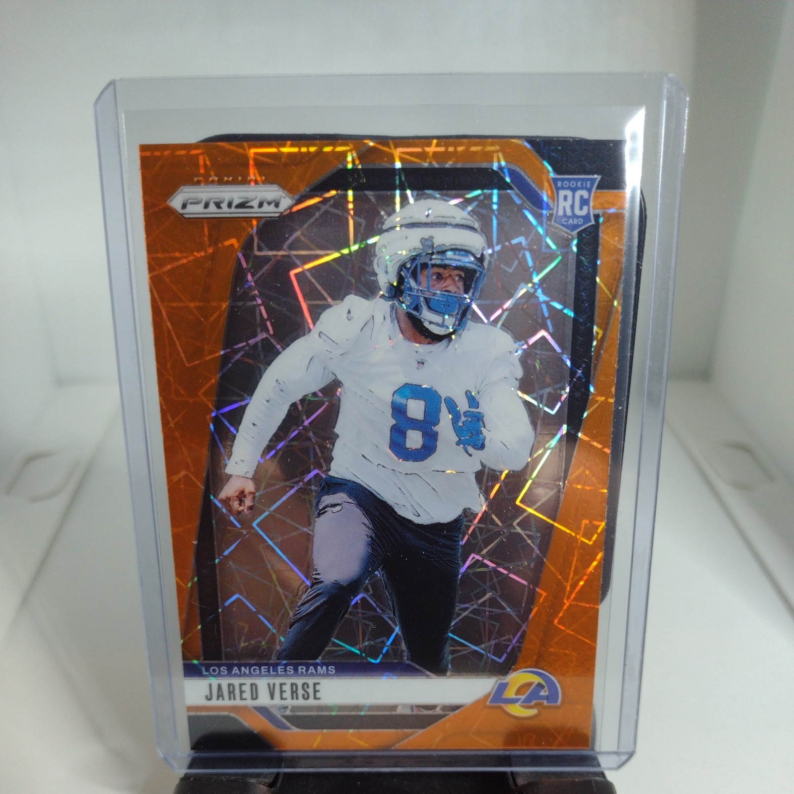 2024 Panini Prizm - Rookies Jared Verse #341 Lazer Prizm (RC)