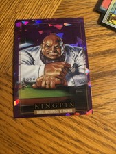 2024 SkyBox Marvel Masterpieces '92 Platinum #43 Kingpin - Purple Crystals