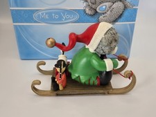 ME TO YOU BEAR FIGURINE HURRY ITS NEARLY CHRISTMAS EXTREMELY RARE BOXED 