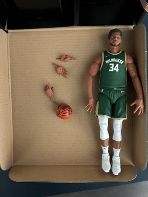 Giannis Antetokounmpo Starting Lineup Figure Hasbro NBA Bucks w/ Box READ