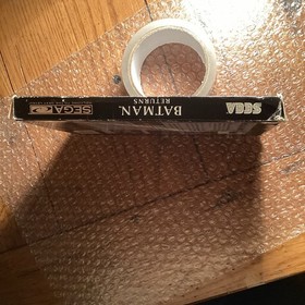 Batman Returns Sega CD 1993 CIB Complete In Box Wit Manual Poster VERY RARE