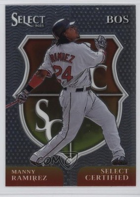 2025 Panini Select Certified Manny Ramirez #17 2qw