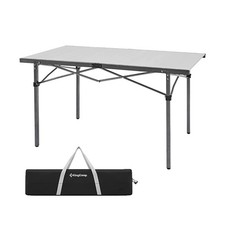 KingCamp Aluminum Folding Camp Table - Lightweight, Portable, Roll Up for Out...