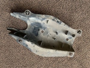 Mercedes-Benz C W205 Unterfahrschutz Unterbodenschutz Fahrwerk hinten GSD41179