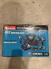 Makita LXT Brushless XT269M 18V Li-Ion Hammer Drill/Impact Driver Combo Kit