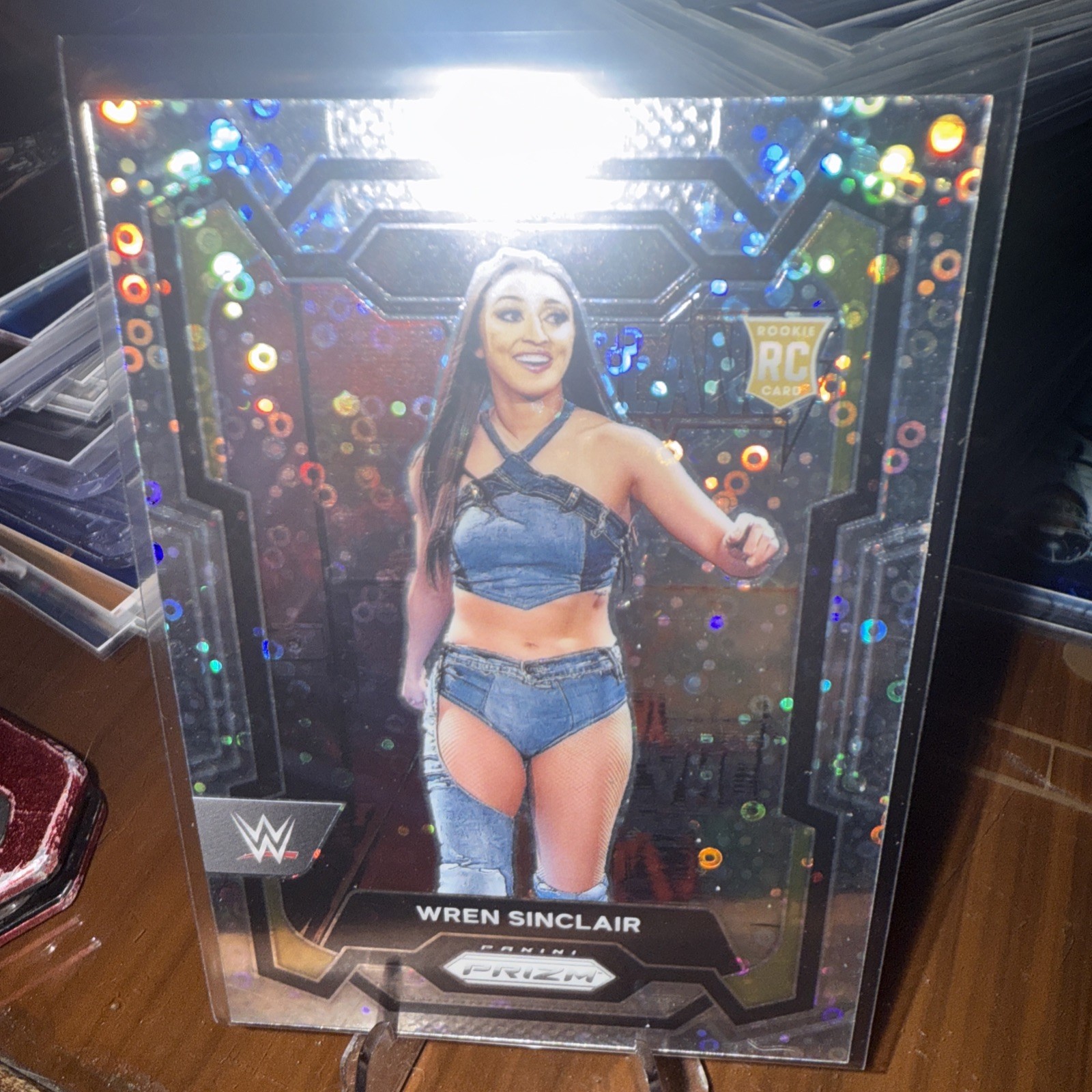 2024 Panini Prizm WWE - Wren Sinclair #195 Under Card Prizm (RC)