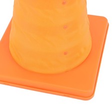 `Traffic Safety Cone 30x19x19cm Reflective Parking Cone With LED Warning Light