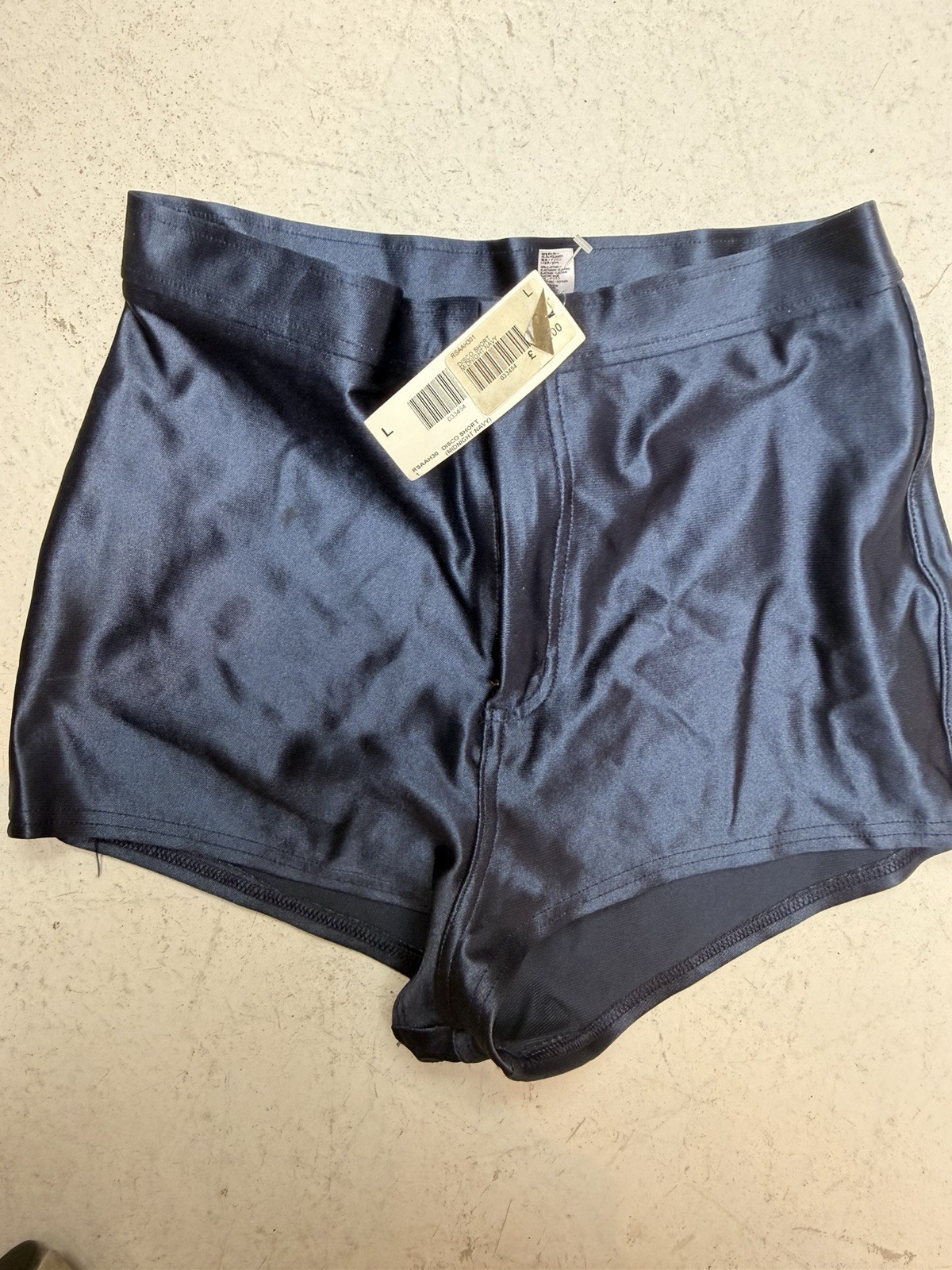 American Apparel Disco Pants Size L ~ Navy -BNWT