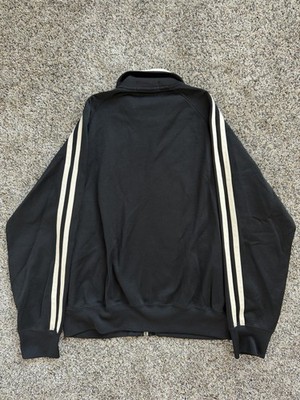 Polo Sport Ralph Lauren Track Jacket Mens L Black White Full Zip