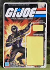 Vintage 1982 G.I. Joe SNAKE EYES v1 Full UNCUT Peach File Card Back ARAH RARE 11