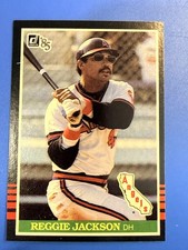 1985 Donruss #57 Reggie Jackson