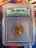 1Cent 1935-D ICG-MS67 RD Coin Lincoln Wheat