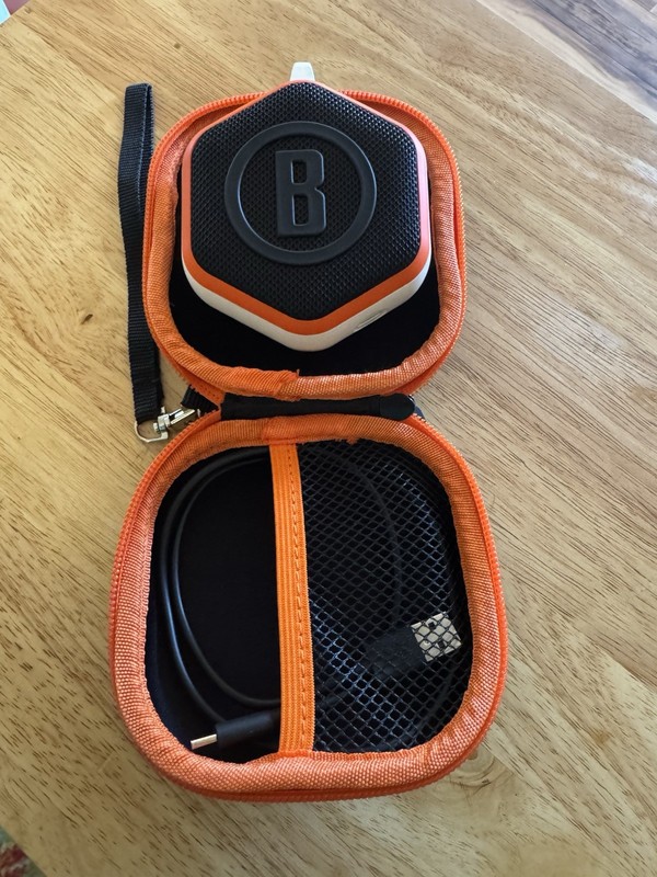 Bushnell Wingman GPS Golf Speaker Black/Orange