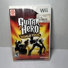 Guitar Hero World Tour Wii Tested Authentic 🎸 Complete CIB