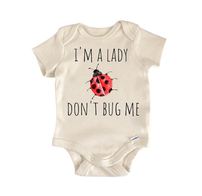 Love Bug Lady Bug Newborn Baby Onesie  Bodysuit