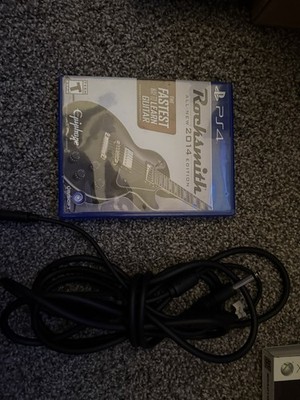 Rocksmith 2014 Edition Sony PlayStation 4 PS4 With Real Tone Cable