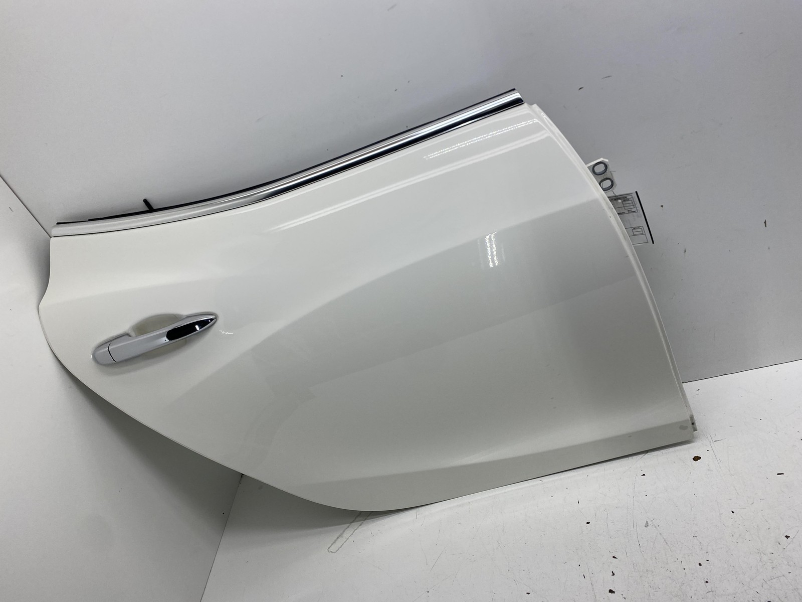 Maserati Ghibli 2014-2020 Rear Right Door panel White
