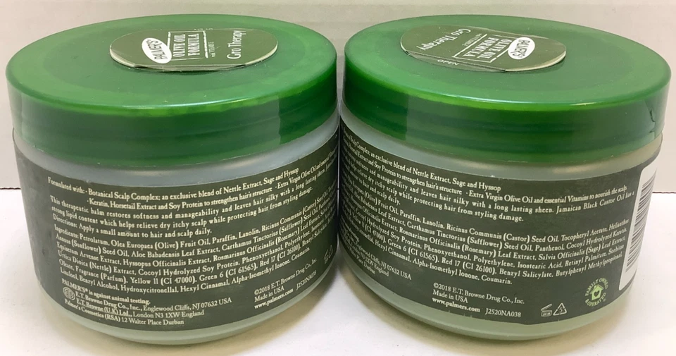 Palmer's Olive Oil Gro Therapy para cabello y cuero cabelludo saludables, 8,8 oz, paquete de 2 Foto 2 de 2